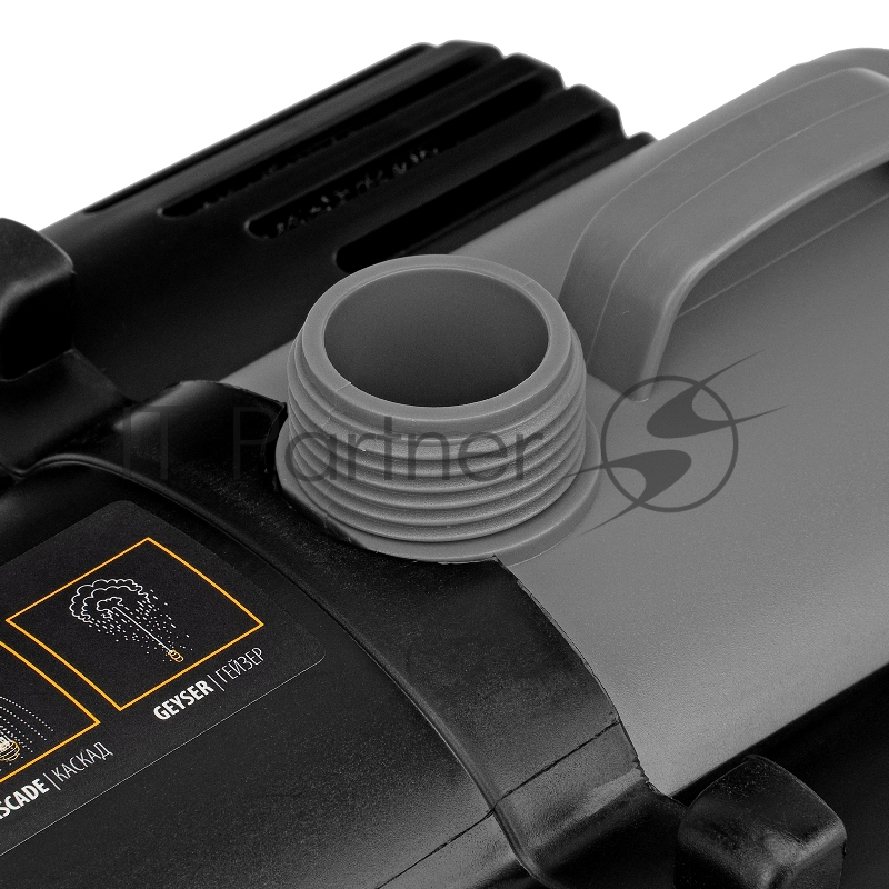 Насос фонтанный FNP90-39, 92 Вт, подъем 3,9 м, 3200 л/ч, колокольчик/каскад/гейзер// Denzel