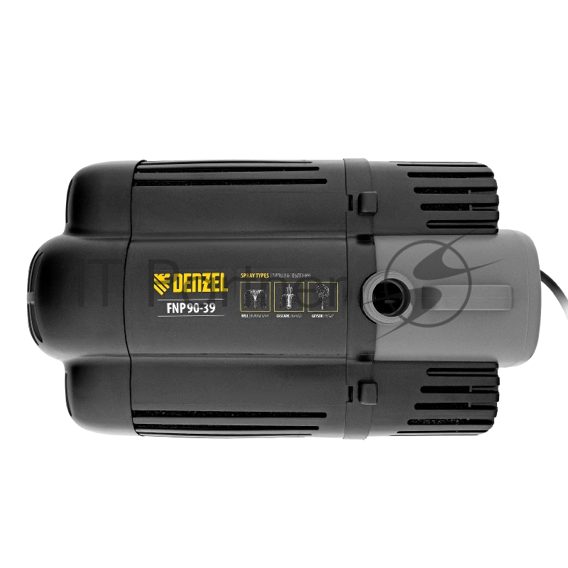 Насос фонтанный FNP90-39, 92 Вт, подъем 3,9 м, 3200 л/ч, колокольчик/каскад/гейзер// Denzel