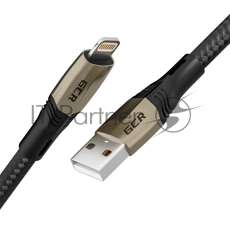 Кабель Greenconnect 1.7m для iPod, iPhone, iPad series MERCEDES, BLACK NYLON, быстрая зарядка, MFI, GCR-52003 Greenconnect Кабель 1.7m для iPod, iPhone, iPad series MERCEDES, BLACK NYLON, быстрая зарядка, MFI, GCR-52003