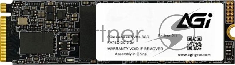 Накопитель SSD AGI 512Gb PCI-E NVMe M.2 AI198 (AGI512G44AI818)