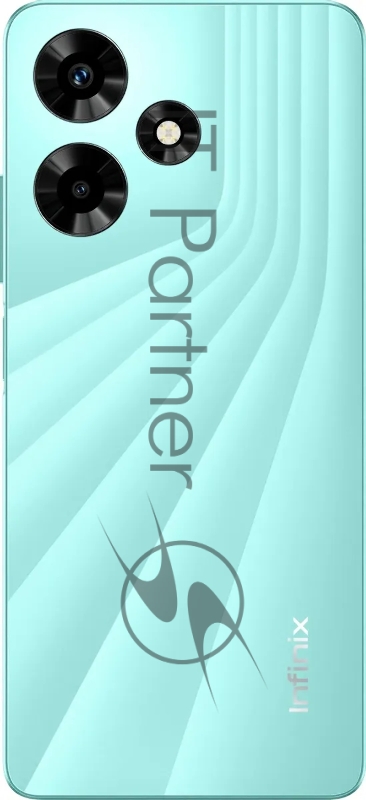 Смартфон Infinix X6831 Hot 30 128Gb 4Gb зеленый моноблок 3G 4G 2Sim 6.78 1080x2460 Android 13 50Mpix 802.11 a/b/g/n/ac NFC GPS GSM900/1800 GSM1900 TouchSc FM microSD max1024Gb