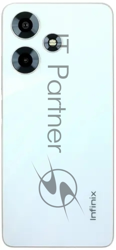 Смартфон Infinix X6831 Hot 30 128Gb 4Gb белый моноблок 3G 4G 2Sim 6.78 1080x2460 Android 13 50Mpix 802.11 a/b/g/n/ac NFC GPS GSM900/1800 GSM1900 TouchSc FM microSD max1024Gb