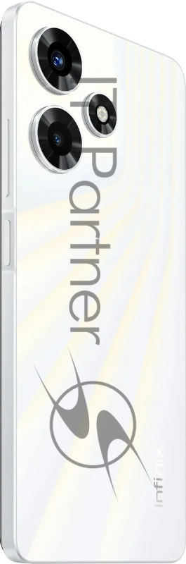 Смартфон Infinix X6831 Hot 30 128Gb 8Gb белый моноблок 3G 4G 2Sim 6.78 1080x2460 Android 13 50Mpix 802.11 a/b/g/n/ac NFC GPS GSM900/1800 GSM1900 TouchSc FM microSD max1024Gb