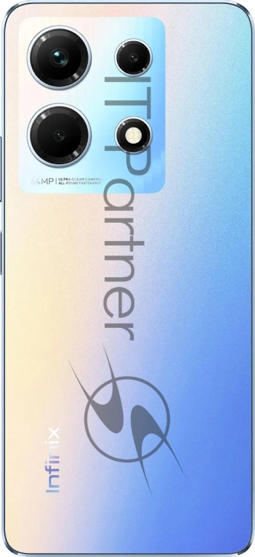 Смартфон Infinix X6833B Note 30 128Gb 8Gb синий моноблок 3G 4G 2Sim 6.78 1080x2460 Android 13 64Mpix 802.11 a/b/g/n/ac NFC GPS GSM900/1800 GSM1900 TouchSc FM microSD