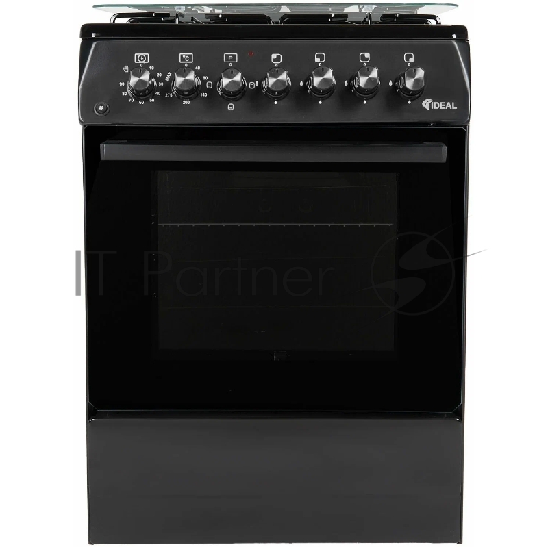Кухонная плита IDEAL с электродуховкой L 200 (конвекция) черный