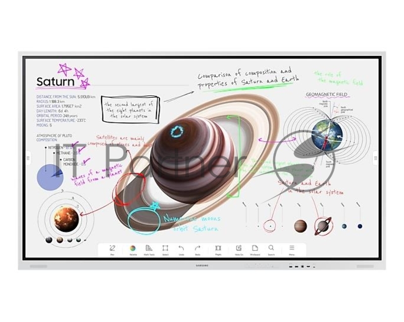 Дисплеи SAMSUNG LCD 75 FLIP3 WM75B LH75WMBWLGCXCI