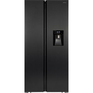 Холодильник темная нержавеющая сталь NORDFROST RFS 484D NFXd inverter