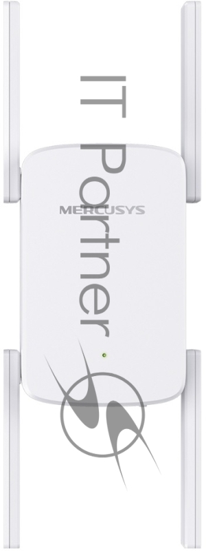 Роутер AC1900 Wi-Fi Range ExtenderSPEED: 600 Mbps at 2.4 GHz + 1300 Mbps at 5 GHz SPEC: 4× Fixed External Antennas, 1× Gigabit Port, Wall PluggedFEATURE: MERCUSYS APP, WPS/Reset Button, Signal Indicator, Range Extender/Access Point mode, Adaptive Pa