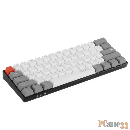 Механическая клавиатура Forge GK-345 RU,3в1,61кн+keycap set,корч.св