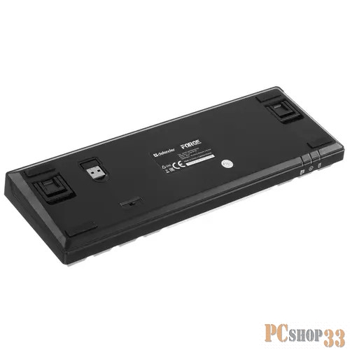 Механическая клавиатура Forge GK-345 RU,3в1,61кн+keycap set,корч.св