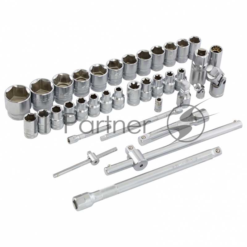 Набор инструментов, 1/4, 1/2, CrV, 120 зубьев, 101 предмет// Gross