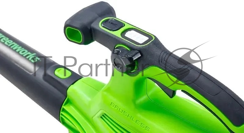 Воздуходув-Садовый Пылесос GreenWorks GD40BVII, 40V, бесщеточный, без АКБ и ЗУ аккумуляторный (2406907)