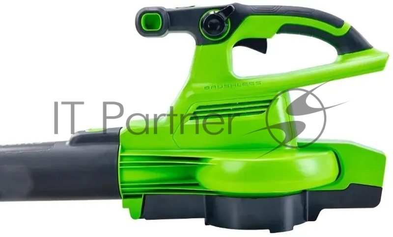 Воздуходув-Садовый Пылесос GreenWorks GD40BVII, 40V, бесщеточный, без АКБ и ЗУ аккумуляторный (2406907)