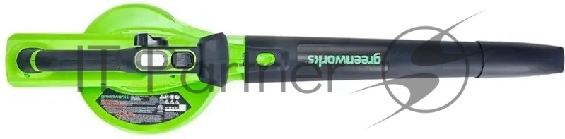 Воздуходув-Садовый Пылесос GreenWorks GD40BVII, 40V, бесщеточный, без АКБ и ЗУ аккумуляторный (2406907)