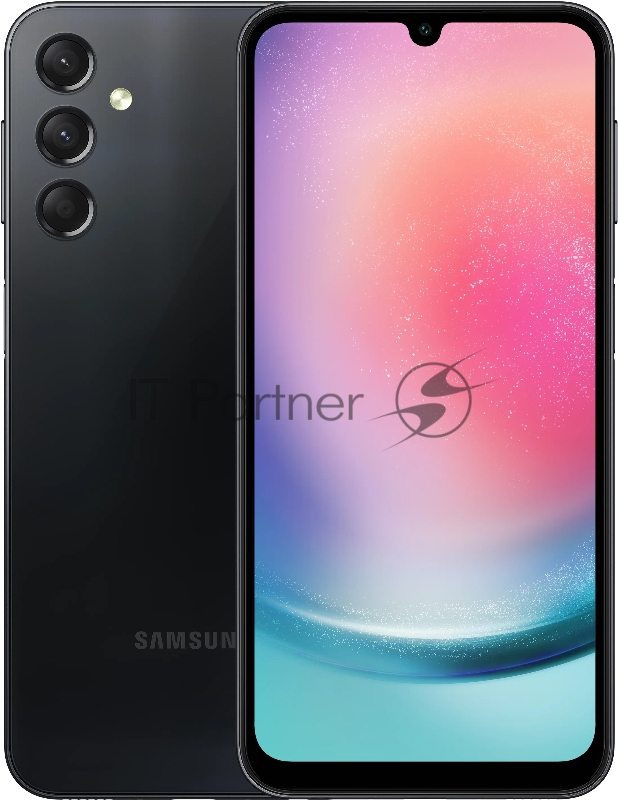 Смартфон Samsung Galaxy A24 SM-A245F 6/128Gb черный (SM-A245FZKVMEA)