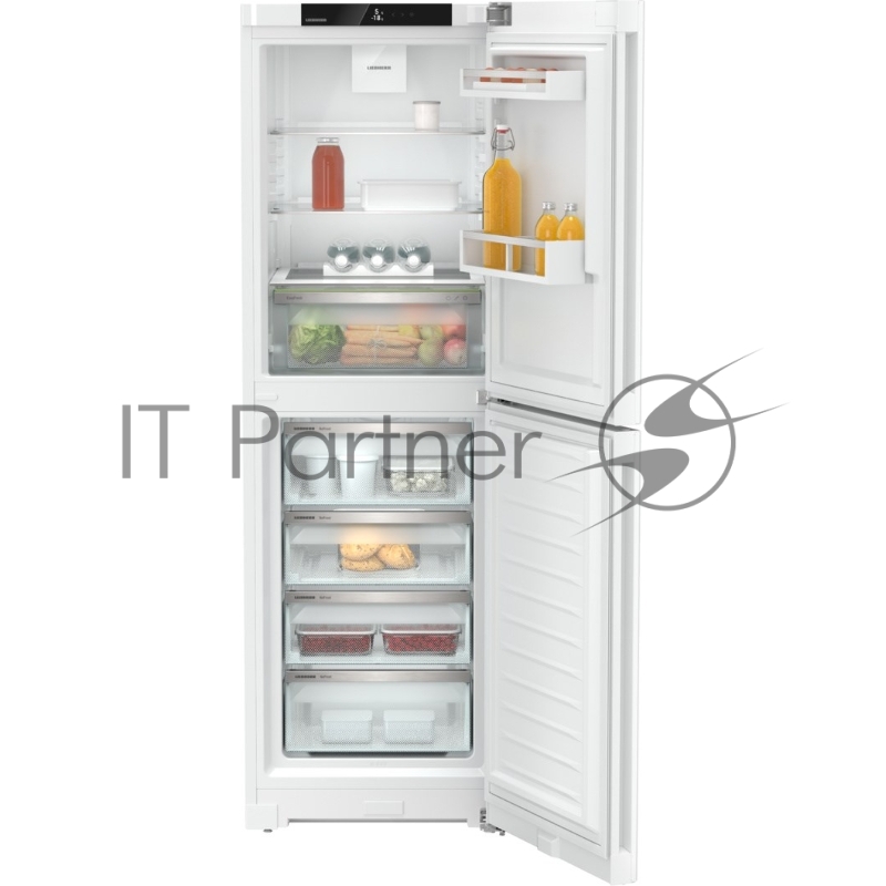 Холодильники LIEBHERR/ Pure, EasyFresh, МК NoFrost, 4 контейнера МК, в. 185,5 см, ш. 60 см, класс ЭЭ A, внутренние ручки, белый цвет