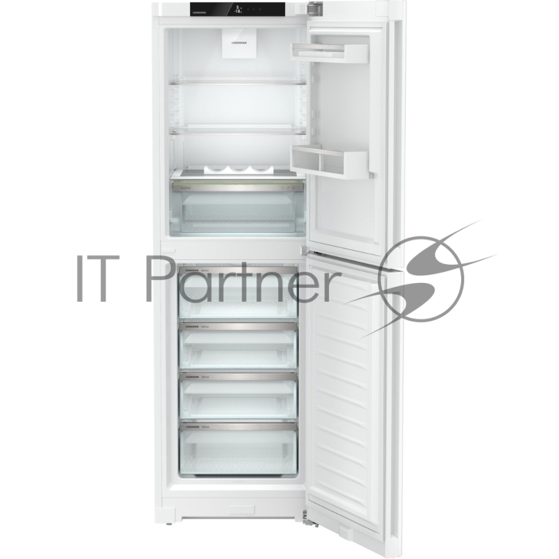 Холодильники LIEBHERR/ Pure, EasyFresh, МК NoFrost, 4 контейнера МК, в. 185,5 см, ш. 60 см, класс ЭЭ A, внутренние ручки, белый цвет