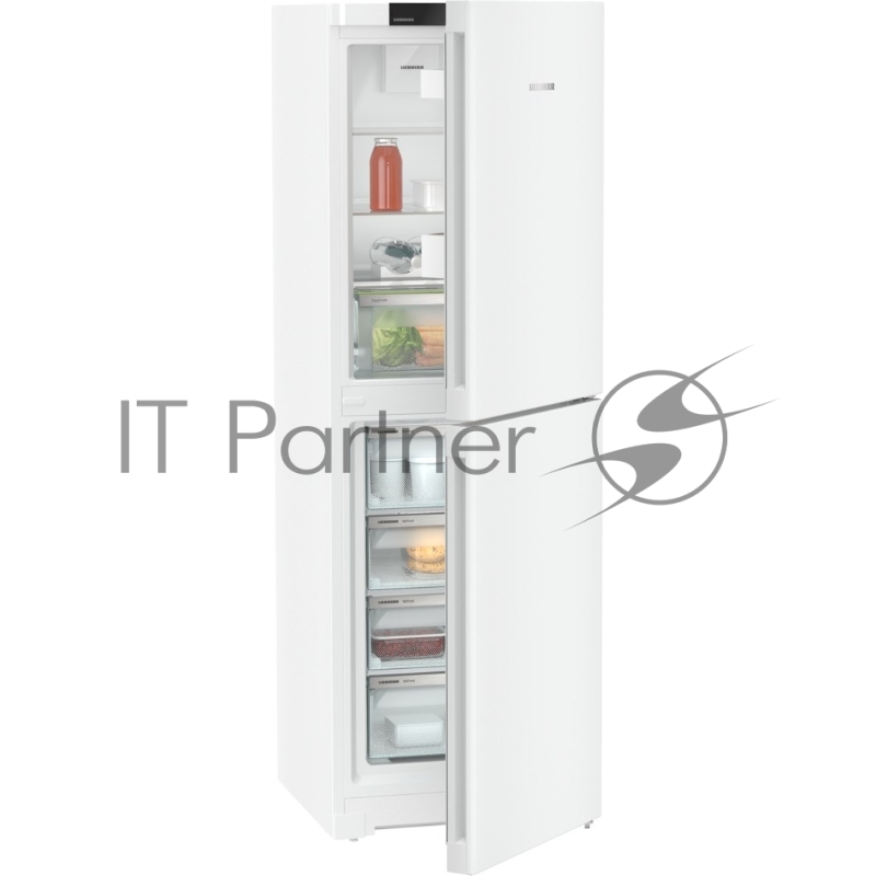 Холодильники LIEBHERR/ Pure, EasyFresh, МК NoFrost, 4 контейнера МК, в. 185,5 см, ш. 60 см, класс ЭЭ A, внутренние ручки, белый цвет