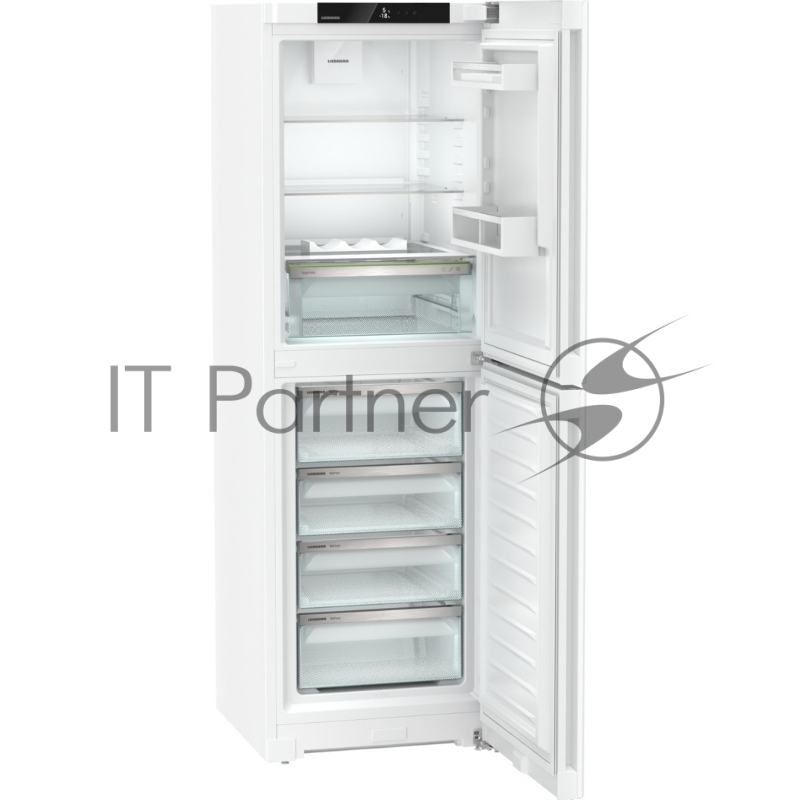 Холодильники LIEBHERR/ Pure, EasyFresh, МК NoFrost, 4 контейнера МК, в. 185,5 см, ш. 60 см, класс ЭЭ A, внутренние ручки, белый цвет