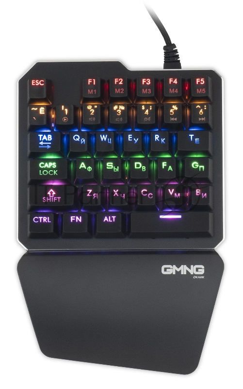 Клавиатура игровая GMNG 707GK механическая черный USB for gamer LED
