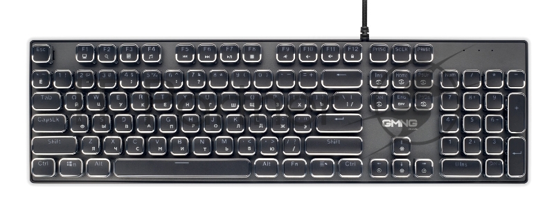 Клавиатура GMNG 905GK механическая черный USB Multimedia for gamer LED (1680668)