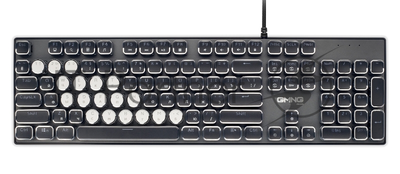 Клавиатура GMNG 905GK механическая черный USB Multimedia for gamer LED (1680668)