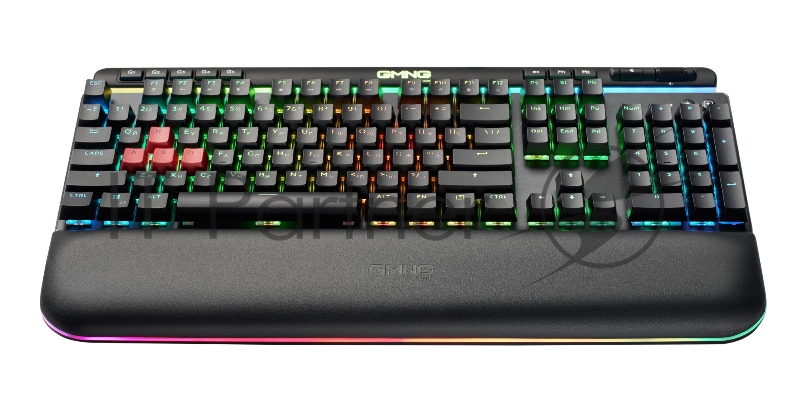 Клавиатура GMNG 999GK механическая черный/серебристый USB Multimedia for gamer LED (подставка для запястий) (1091218)