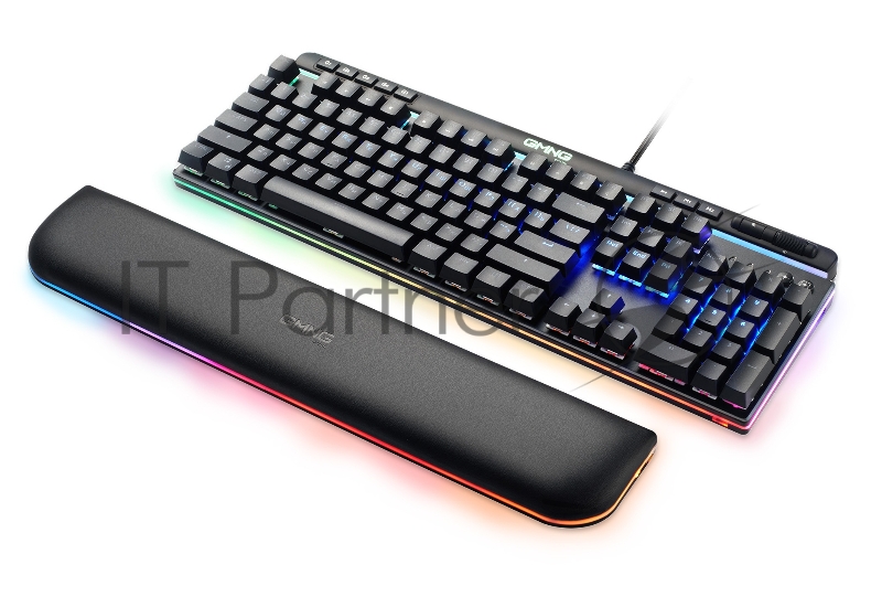 Клавиатура GMNG 999GK механическая черный/серебристый USB Multimedia for gamer LED (подставка для запястий) (1091218)