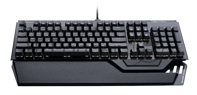 Клавиатура GMNG 985GK механическая черный USB Multimedia for gamer LED (подставка для запястий) (1677413)
