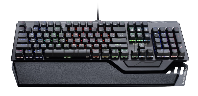 Клавиатура GMNG 985GK механическая черный USB Multimedia for gamer LED (подставка для запястий) (1677413)