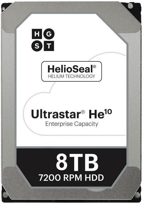 Жесткий диск HGST SAS 8TB 7200RPM 12GB/S 256MB HE10 0F27358