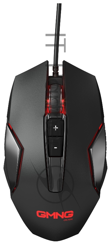 Мышь GMNG 710GM черный оптическая (3600dpi) USB для ноутбука (8but)