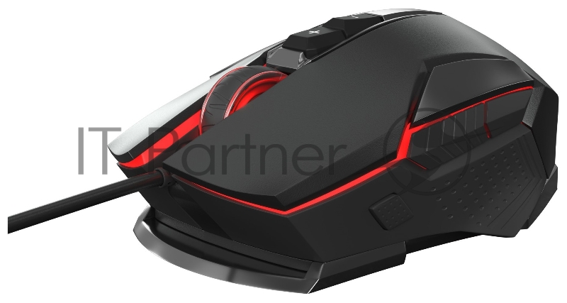 Мышь GMNG 710GM черный оптическая (3600dpi) USB для ноутбука (8but)