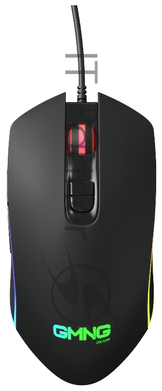 Мышь GMNG 730GM черный оптическая (12000dpi) USB для ноутбука (7but)