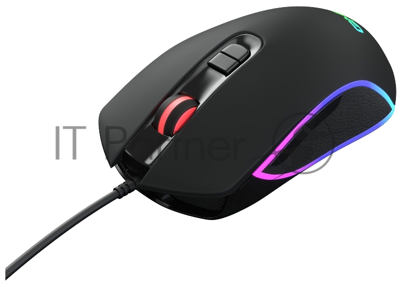 Мышь GMNG 730GM черный оптическая (12000dpi) USB для ноутбука (7but)