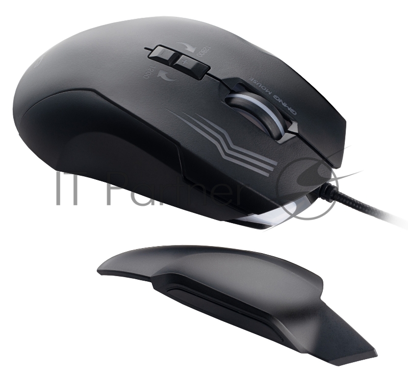 Мышь GMNG 930GM черный оптическая (12800dpi) USB (7but)