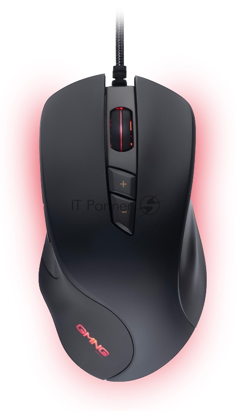 Мышь GMNG 940GM черный оптическая (12800dpi) USB (7but)
