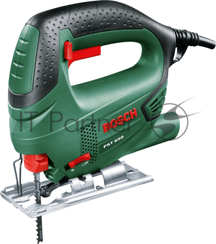 Лобзик Bosch PST 650 +1пил. 500Вт 3100ходов/мин от электросети (кейс в комплекте)