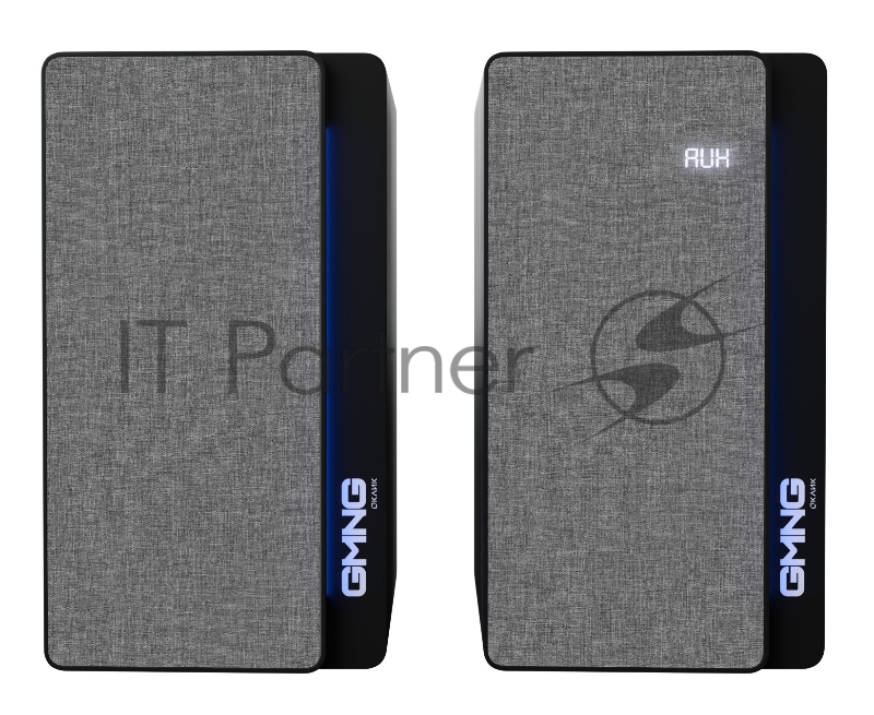 Колонки GMNG OK-603 2.0 черный 50Вт BT