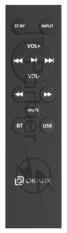 Колонки GMNG OK-700 2.0 черный 60Вт BT