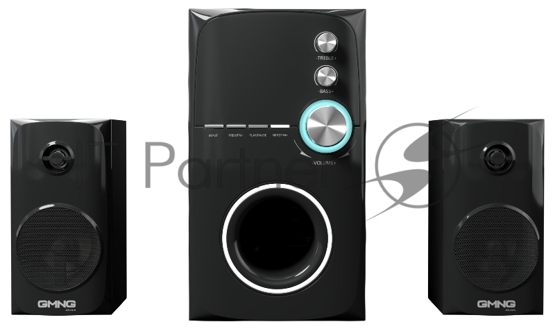 Колонки GMNG OK-471 2.1 черный 60Вт BT