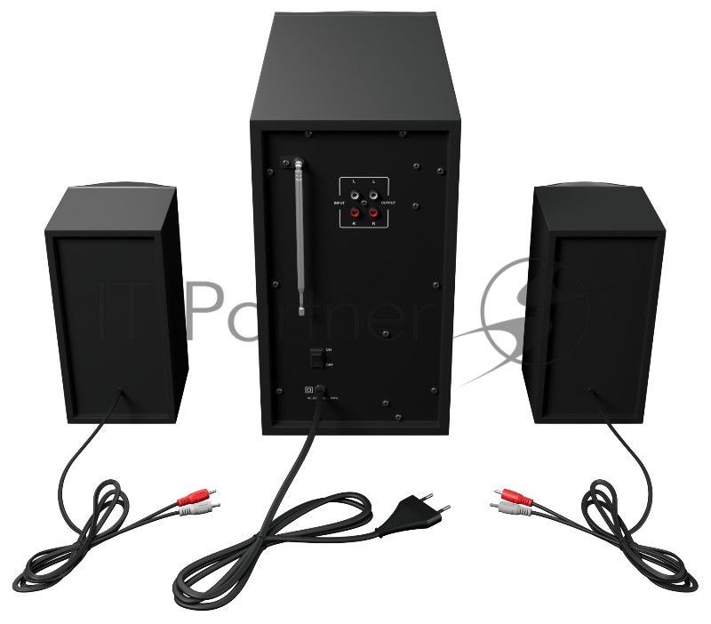 Колонки GMNG OK-471 2.1 черный 60Вт BT