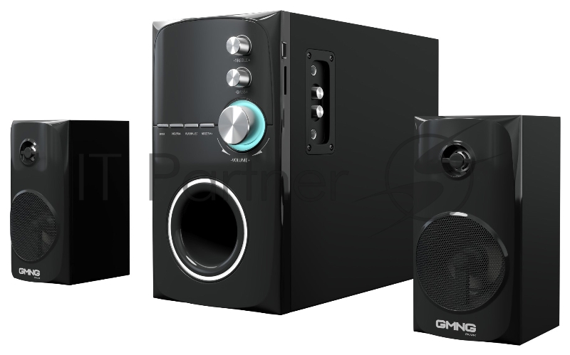 Колонки GMNG OK-471 2.1 черный 60Вт BT