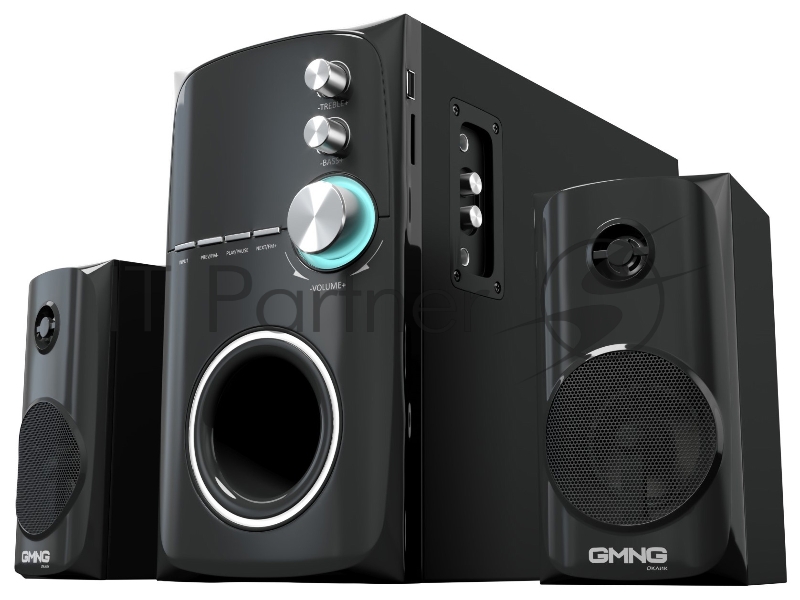 Колонки GMNG OK-471 2.1 черный 60Вт BT