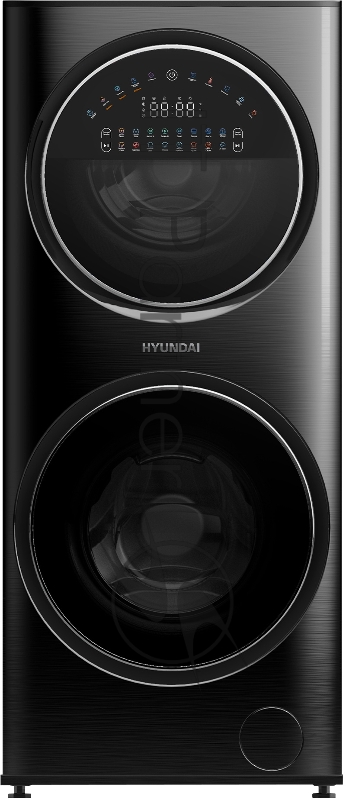 Стиральная машина Hyundai Gemini WMD9423 класс: A+++ загр.фронтальная макс.:15кг (с сушкой) темно-серебристый