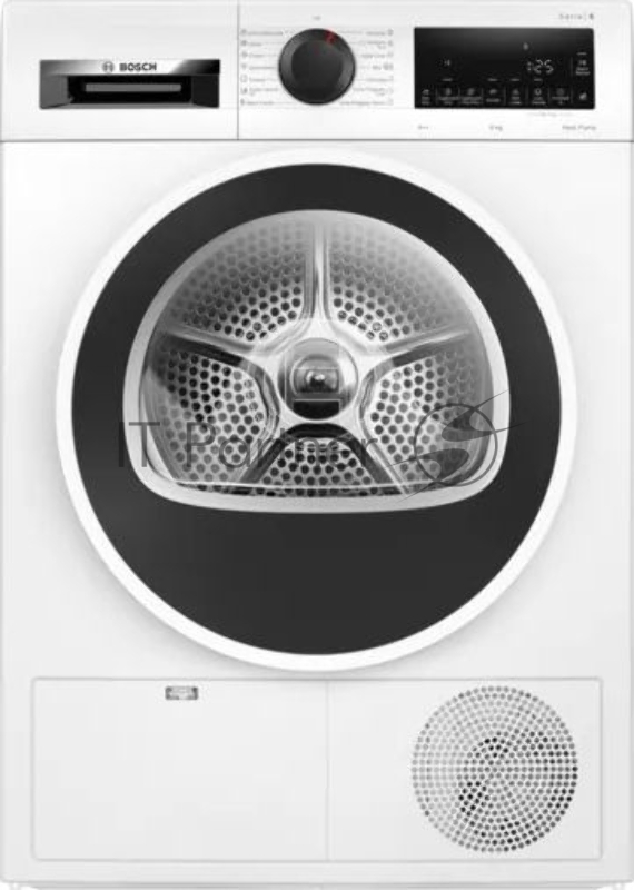 Сушильная машина Bosch WQG24100BY пан.англ. кл.энер.:A++ макс.загр.:9кг белый