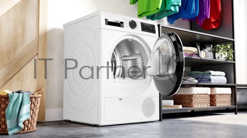 Сушильная машина Bosch WQG24100BY пан.англ. кл.энер.:A++ макс.загр.:9кг белый