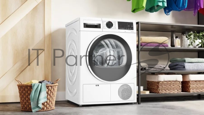 Сушильная машина Bosch WQG24100BY пан.англ. кл.энер.:A++ макс.загр.:9кг белый