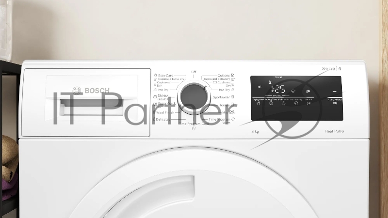 Сушильная машина Bosch WTH83253BY пан.англ. кл.энер.:A++ макс.загр.:8кг белый