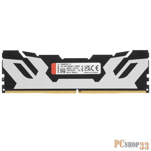 Модуль памяти Kingston DDR5 32GB 6000MT/s DDR5 CL32 DIMM FURY Renegade Silver XMP